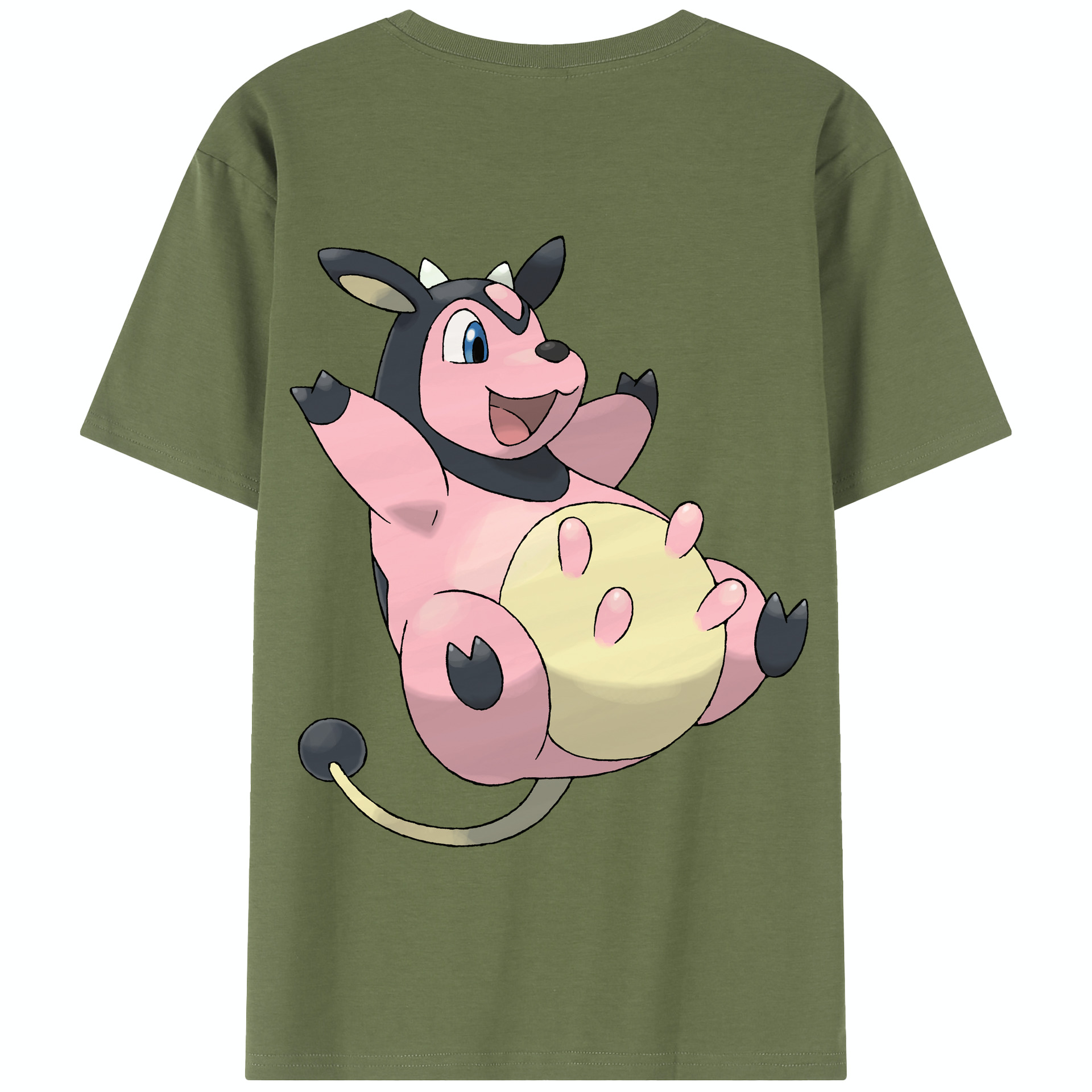 （画像用） ポケットモンスター Pokémon 綿100％半袖Tシャツ（背面プリント）
